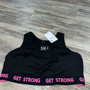 Get strong sports bra
